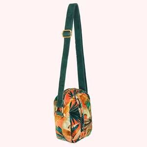 NEW POWDER DESIGN INC women's velvet out & about bag in painted palms